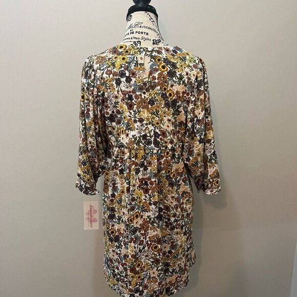 NWT Bonnie Jean Girls Floral Dress, size 16 - Picture 8 of 8